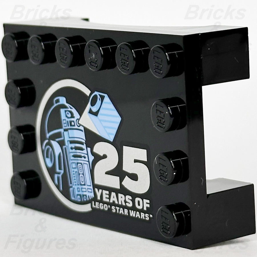 LEGO 25 Years of Star Wars Pattern Minifigure Stand Modified Tile 4 x 6 Part1