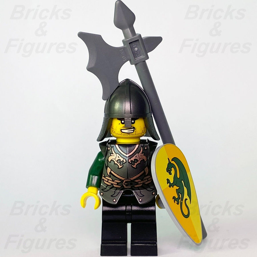 LEGO Castle Dragon Knight Minifigure Kingdoms Chess Bishop Armour 853373 cas507 - Bricks & Figures
