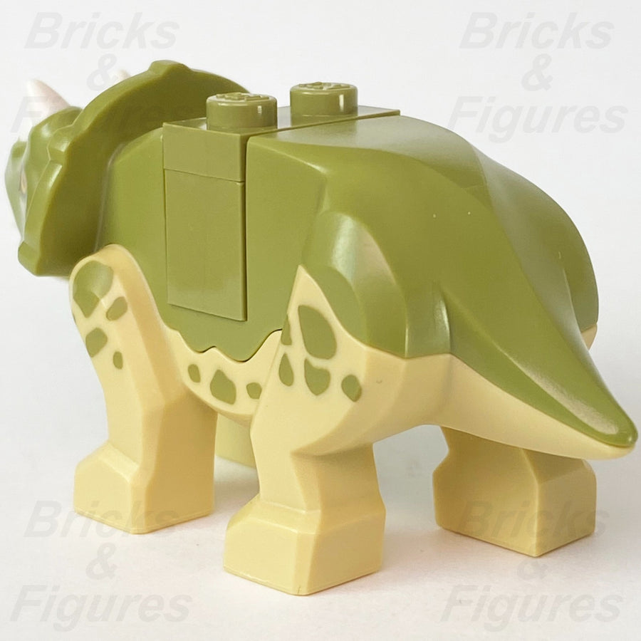 LEGO Jurassic World Triceratops Baby Dinosaur Minifigure Part 75939 Olive Green2