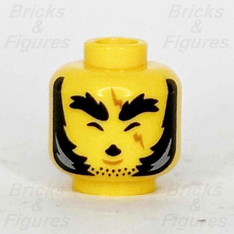LEGO Castle Wolfpack Beastmaster Minifigure Head Part Series 27 Scar Fang 710481