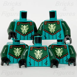 LEGO Castle Kraken Warrior Minifigure Torso Part 76382 Body Ideas 21358 x 50