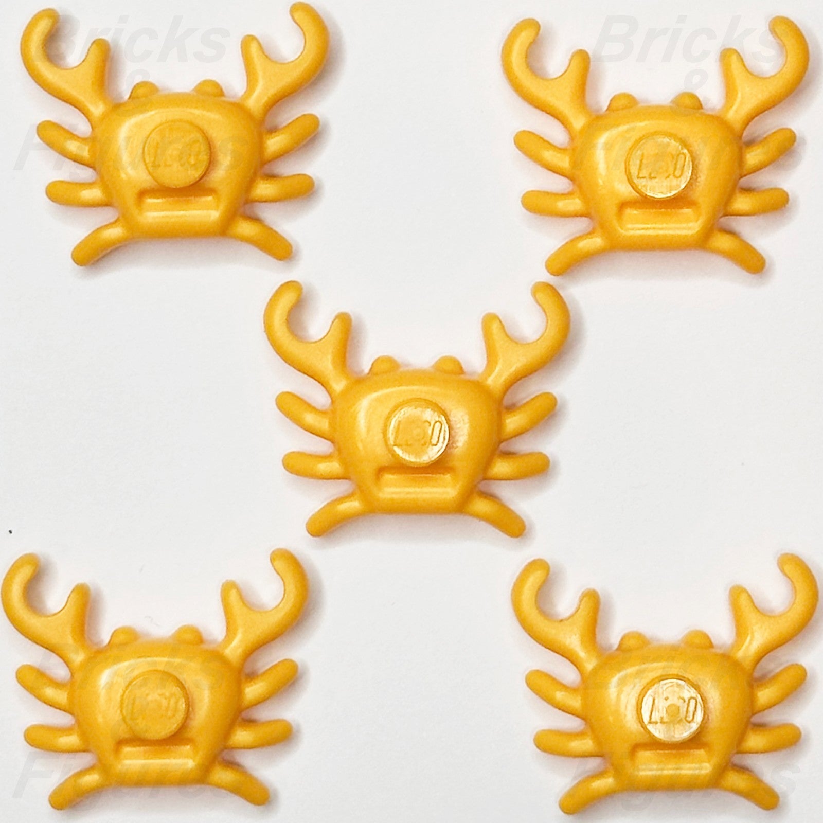 LEGO Bright Light Orange Crab Animal Part Ocean Parts Crustacean 33121 x 50