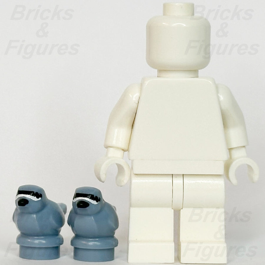 LEGO Holiday & Event Bird Animal Minifigure Part Sand Blue 80121 41835pb06 x 23