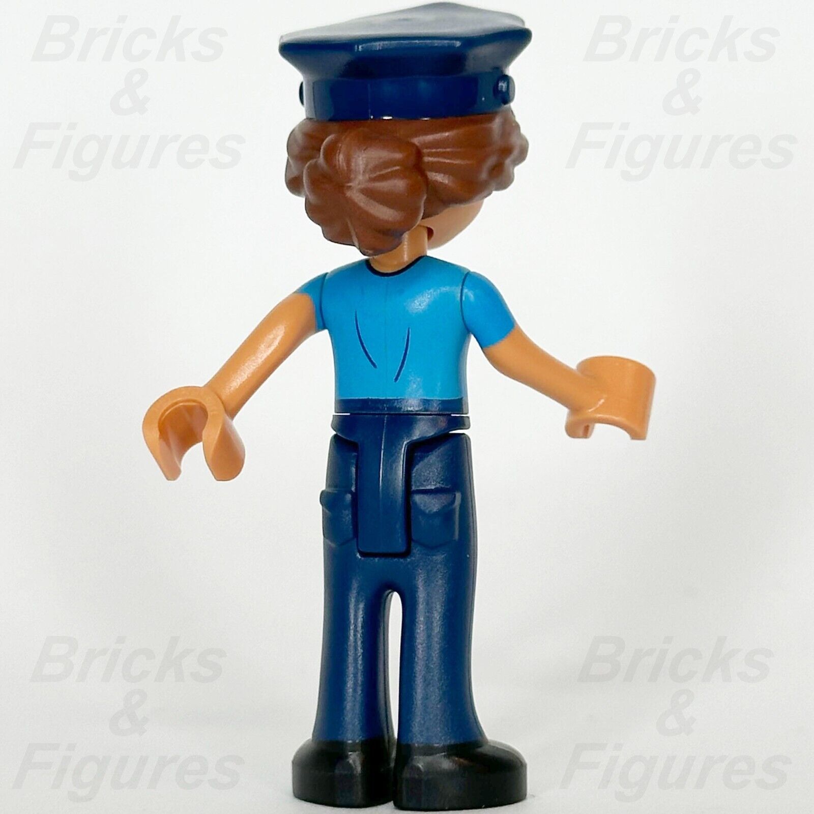LEGO Friends Isabella Minifigure Police Uniform Outfit Blue Hat 41732 frnd575 - Bricks & Figures