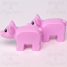 LEGO® City Bright Pink Baby Piglet Animal Minifigure Part Pig Farm 6319751 x 21
