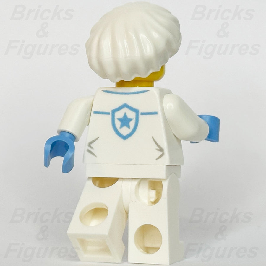 LEGO City Police Forensic Detective Minifigure Female White Jumpsuit 60418 Town2