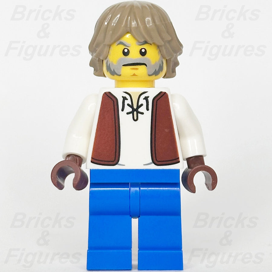 LEGO Castle Horse Knight Blacksmith Minifigure Creator 31168 cas594 Shirt & Vest1