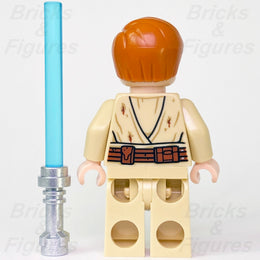 LEGO Star Wars ObiWan Kenobi Minifigure Dirt Stains Jedi Master 75269 Used2
