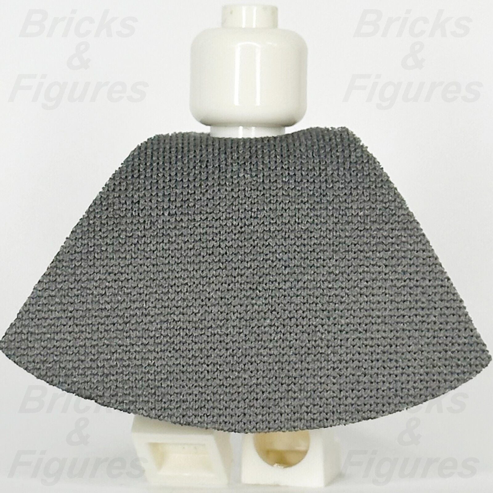 LEGO Minifigure Cape Cloth Part Dark Bluish Grey Spongy Body Wear Robe 101658 - Bricks & Figures