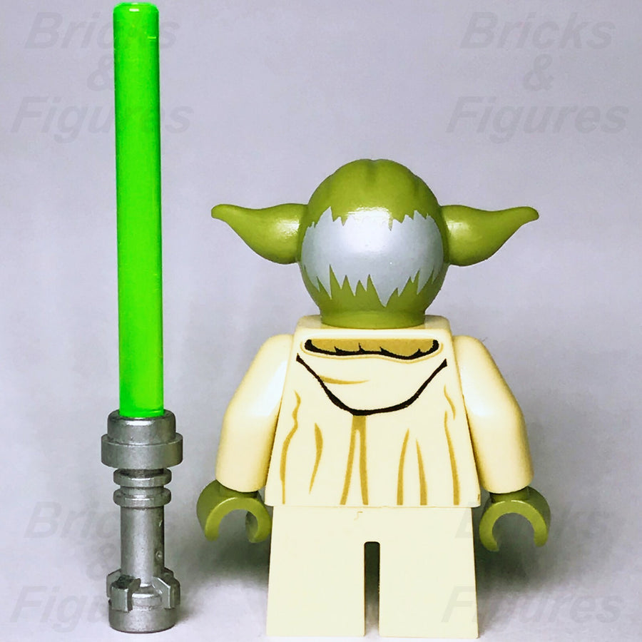 LEGO Star Wars Yoda Minifigure Grand Jedi Master 75142 75168 75255 sw0707 Used2