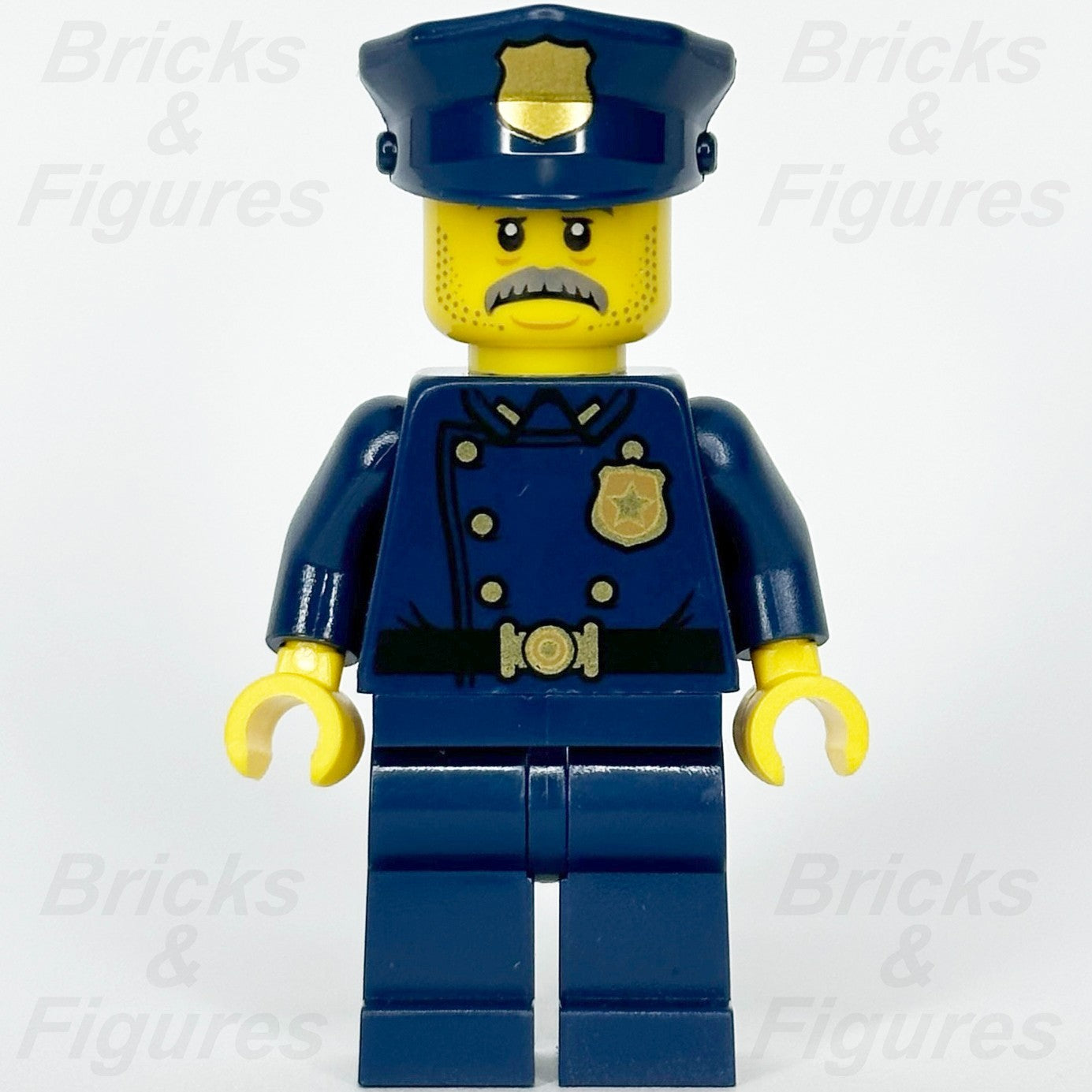 LEGO Police Officer Minifigure Moustache 1940s Era Creator Expert Town 102781