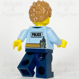 LEGO City Police Officer Minifigure Police Town Male Spiked Hair 60246 cty11262