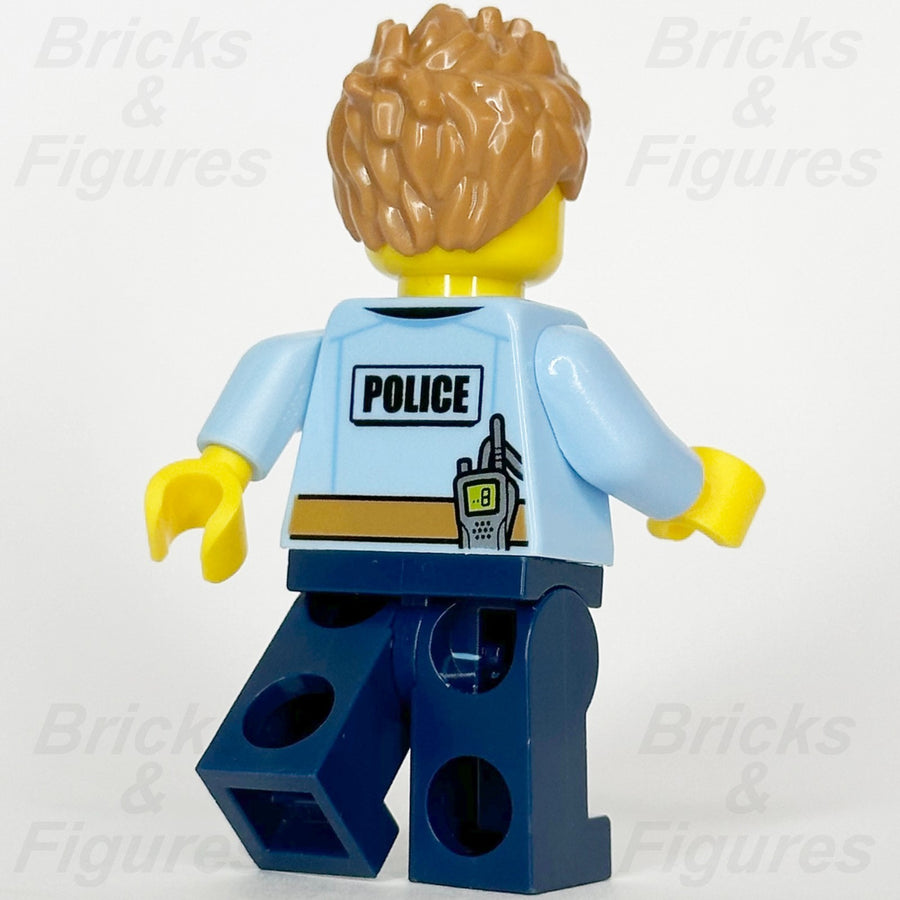 LEGO City Police Officer Minifigure Police Town Male Spiked Hair 60246 cty11262