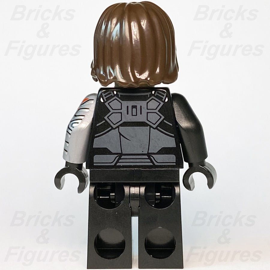 LEGO Marvel Super Heroes Bucky Barnes Winter Soldier Minifigure 76047 Used2