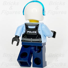 LEGO City Police Helicopter Pilot Minifigure Town Allen Minifig 60316 cty13802