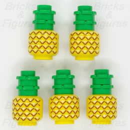 LEGO Pineapple Minifigure Head Accessory Part Food Friends 24866 3626pb1018 x 50