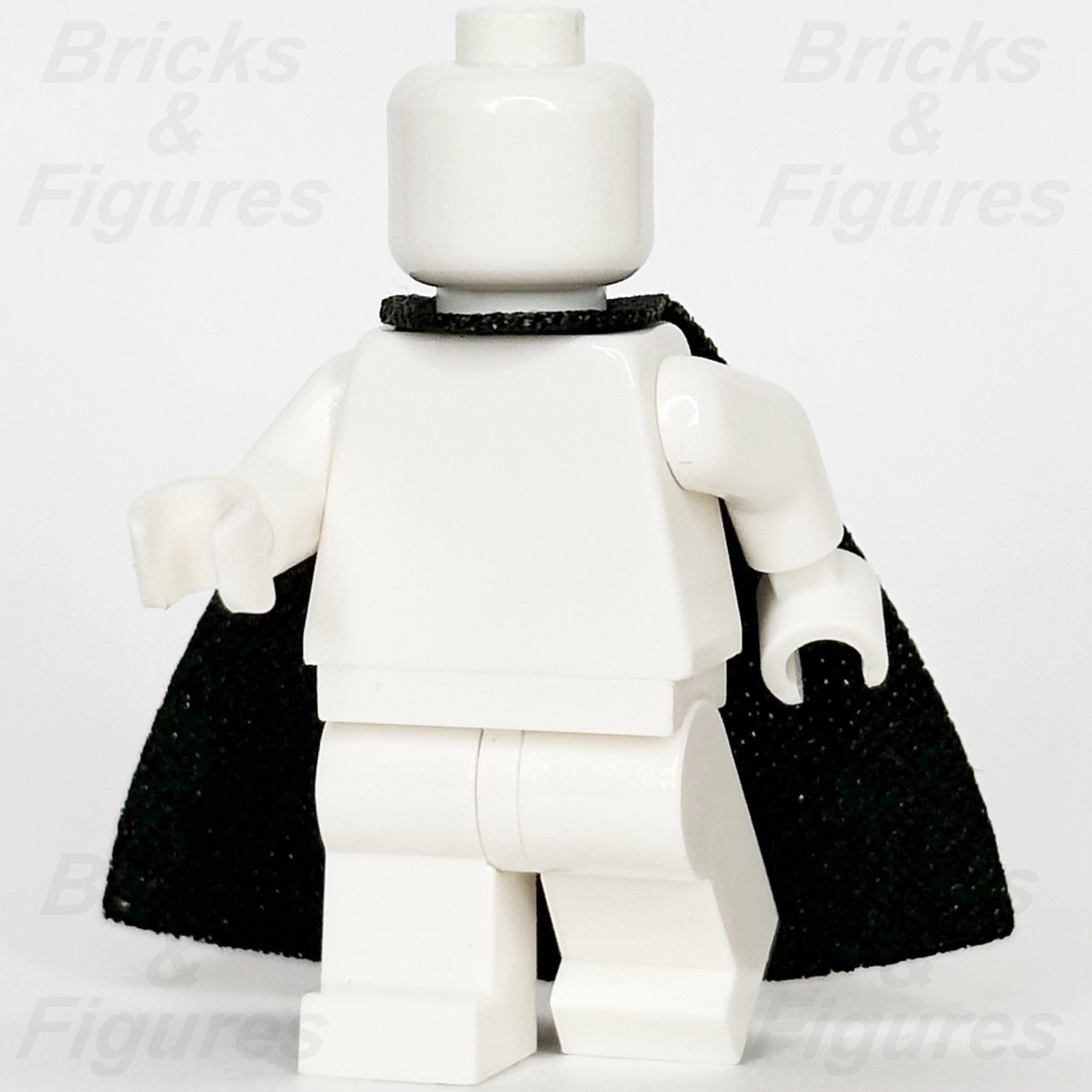 LEGO Black Minifigure Cape Cloth Single Top Hole Spongy Fabric Part 1884 Rare1