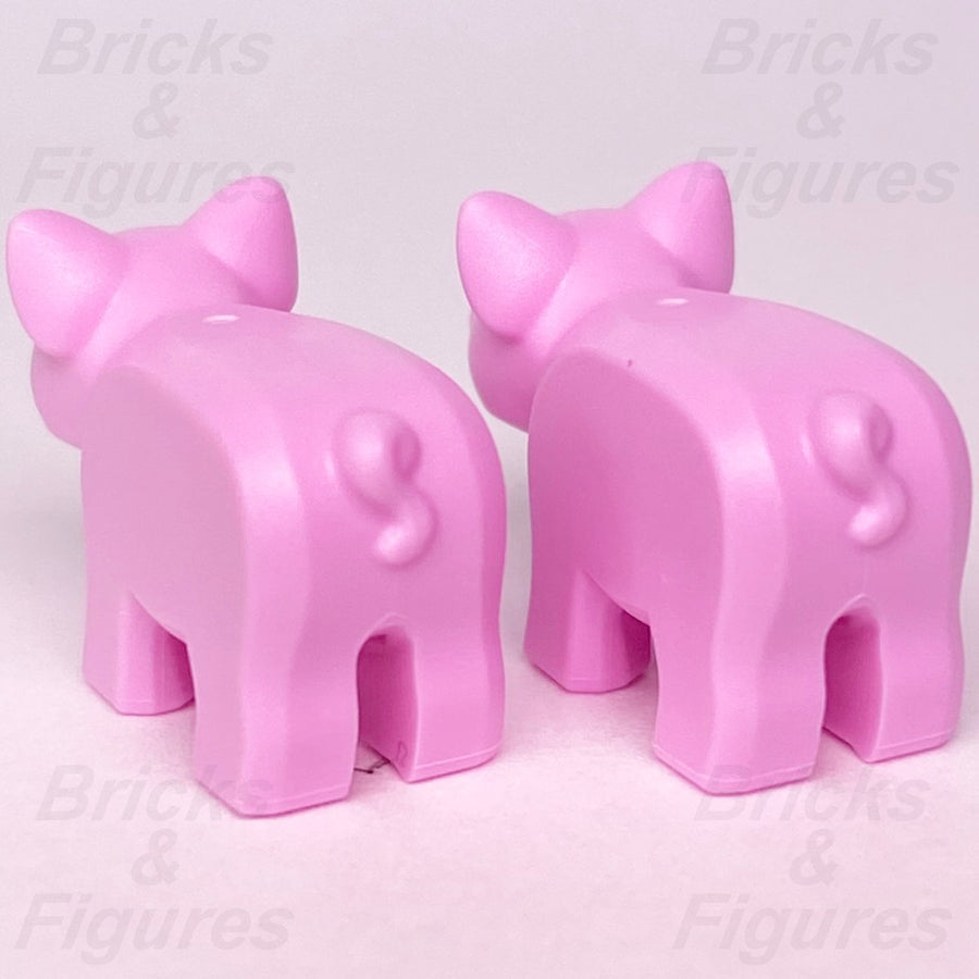 LEGO® City Bright Pink Baby Piglet Animal Minifigure Part Pig Farm 6319751 x 22