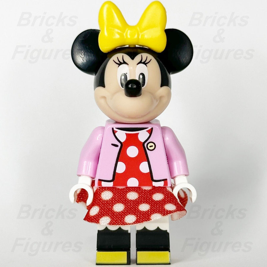 LEGO Disney Minnie Mouse Minifigure Disney 100 Red Polka Dot Dress 43212 dis089 - Bricks & Figures
