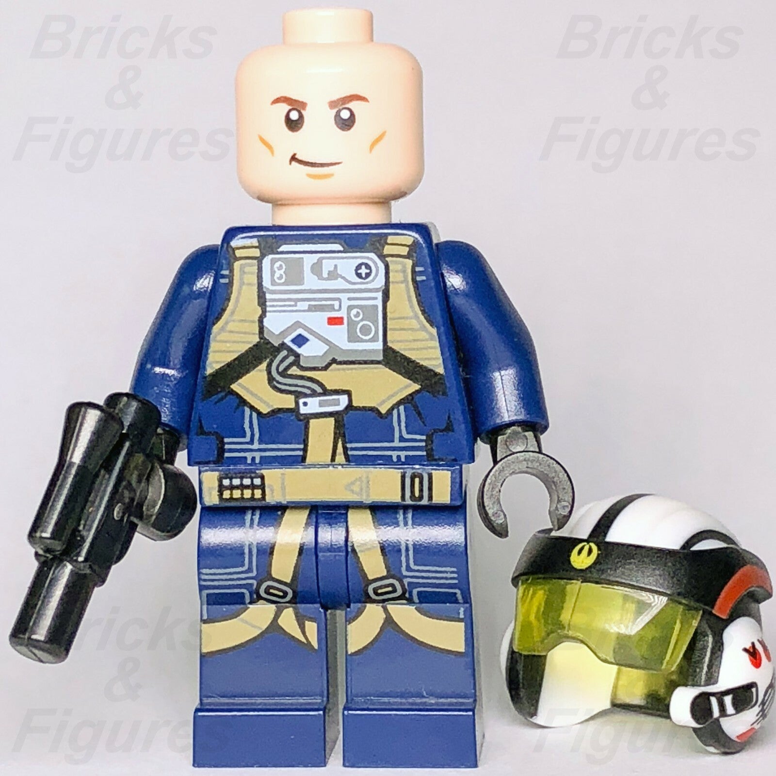 Used Star Wars LEGO UWing Starfighter Rebel Pilot Rogue One Minifigure 751601