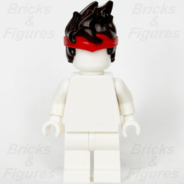 LEGO® Ninjago Kai Dark Brown Spiky Minifigure Hair Part Red Headband 69560pb012