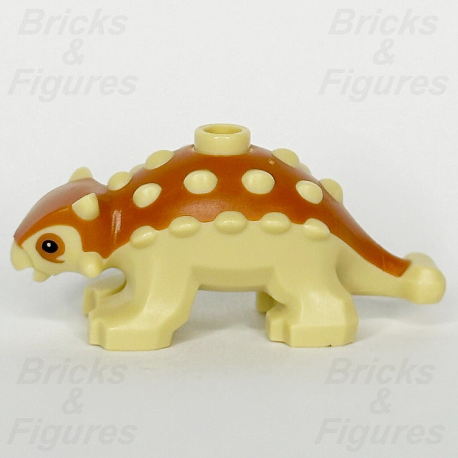 LEGO Jurassic World Baby Ankylosaurus Dinosaur Minifigure Part 76963 67443pb03 - Bricks & Figures