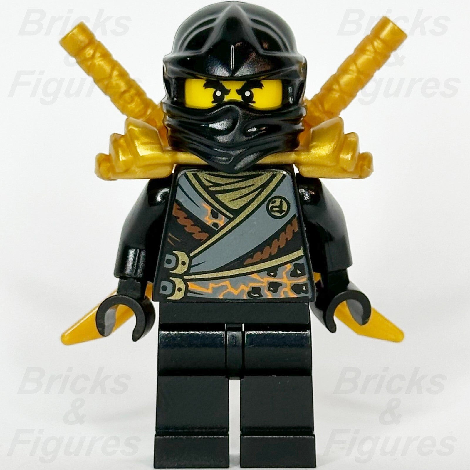 LEGO Ninjago Cole Minifigure Rebooted Ninja Shoulder Armour Earth 891503 Used1