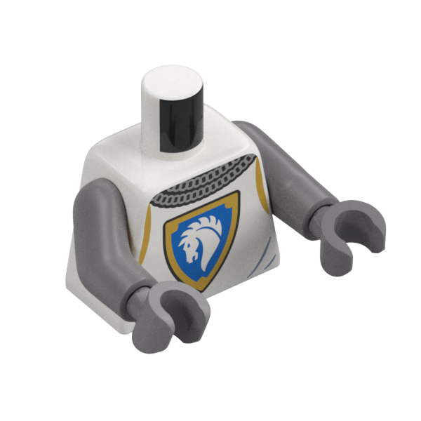 LEGO Minifigure Torso Part 6554425 76382 Castle Horse Knight Body 311680