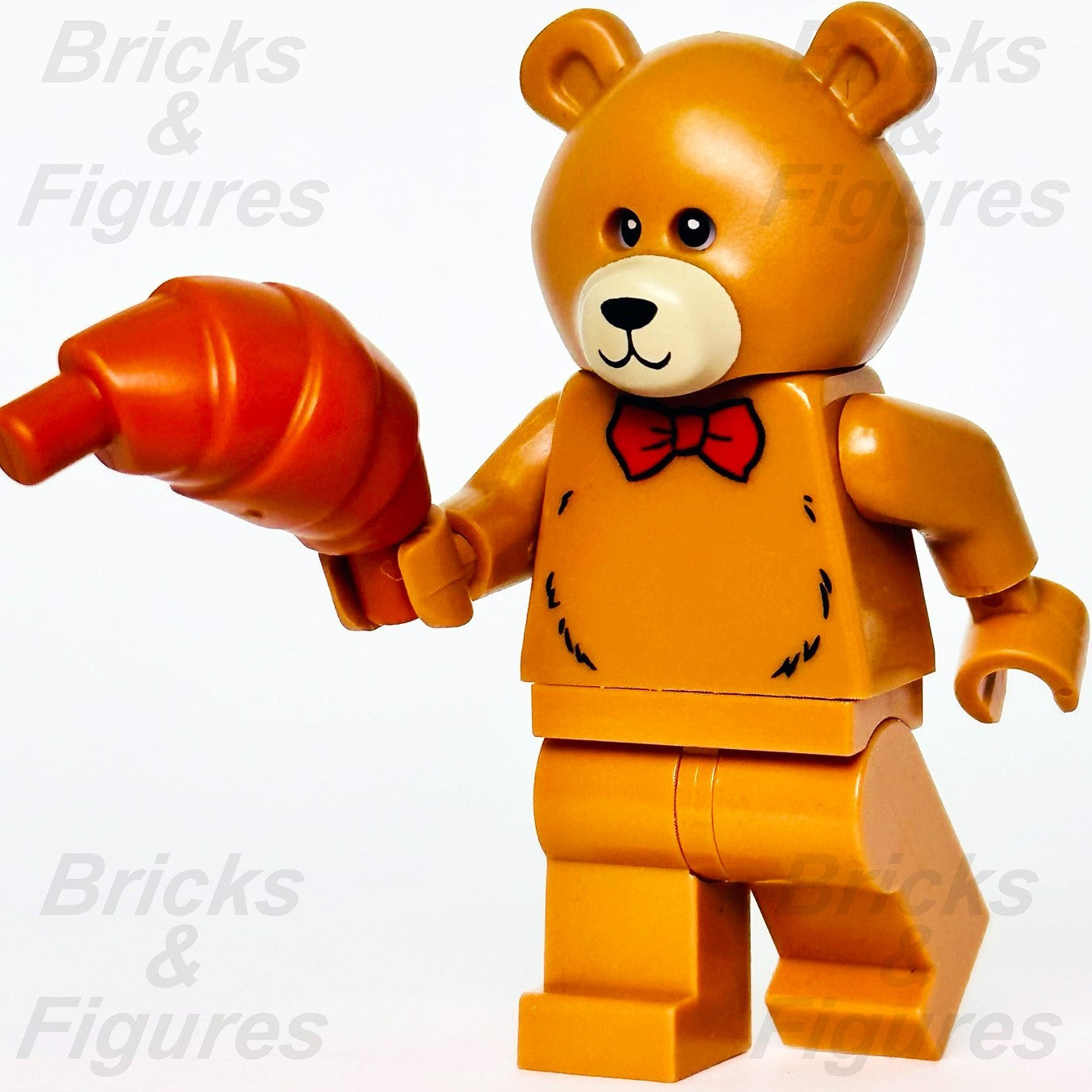 LEGO Bow Tie Bear with Croissant Part Build-A-Minifigure BAM 2022 hol240 Costume0