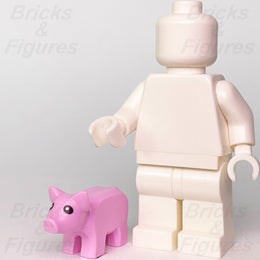 LEGO® City Bright Pink Baby Piglet Animal Minifigure Part Pig Farm 63197513