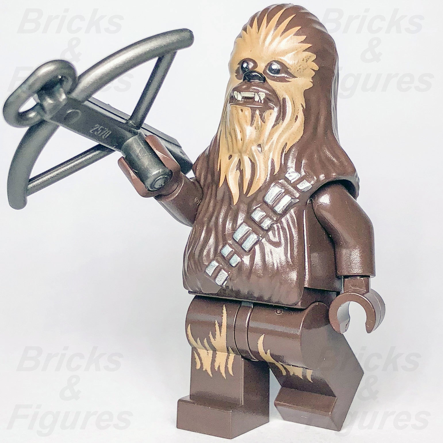 LEGO Star Wars Chewbacca Minifigure Wookiee Warrior 75042 75094 75105 Used0