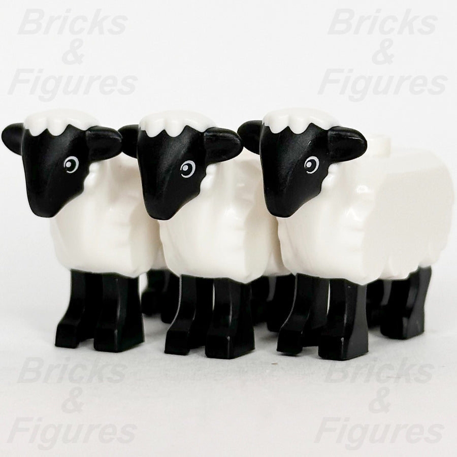 LEGO City Sheep Animal Minifigure Part Disney Farm 10775 60346 60461 x 30