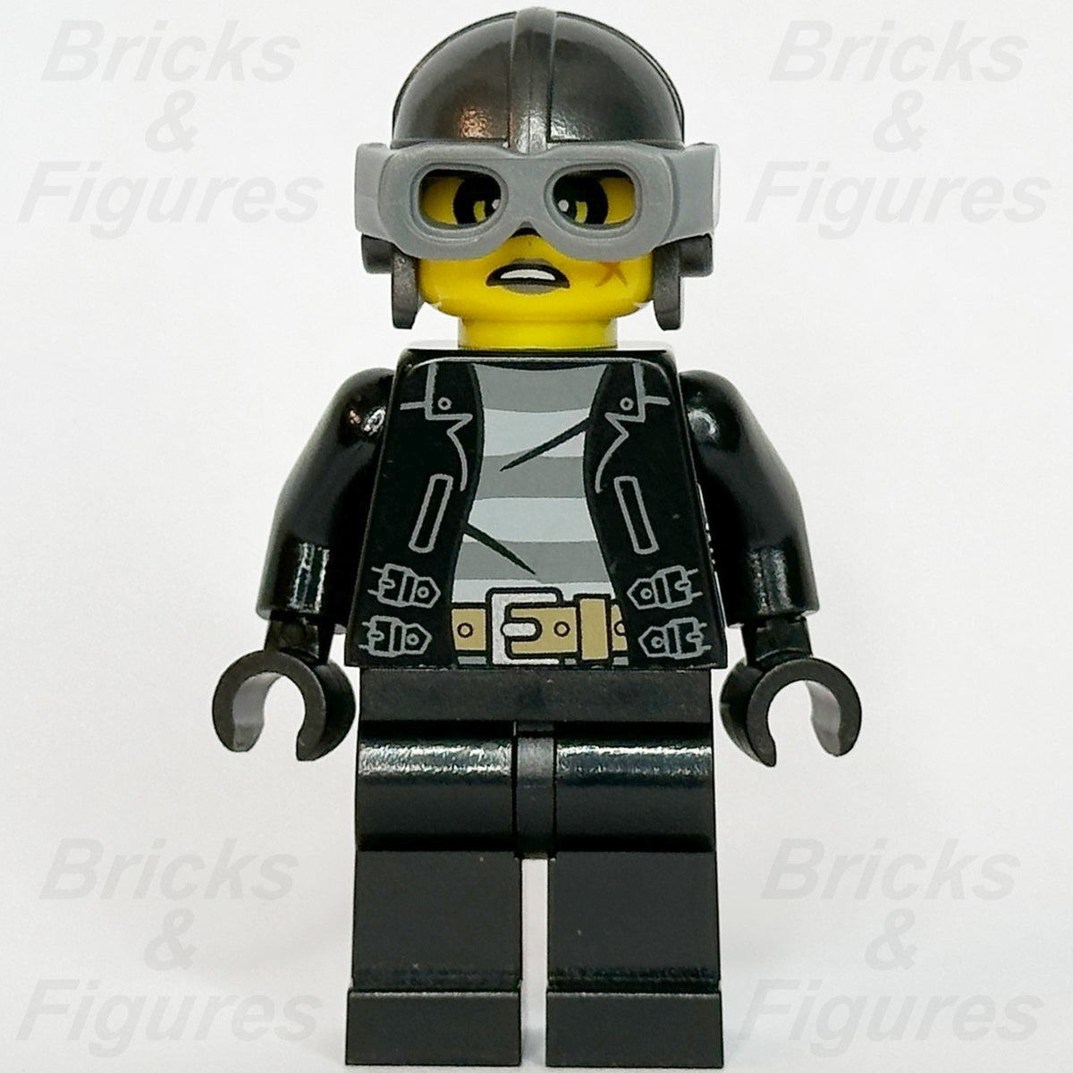 LEGO City Clara the Criminal Minifigure Police Crook Aviator Cap 60276 cty12561