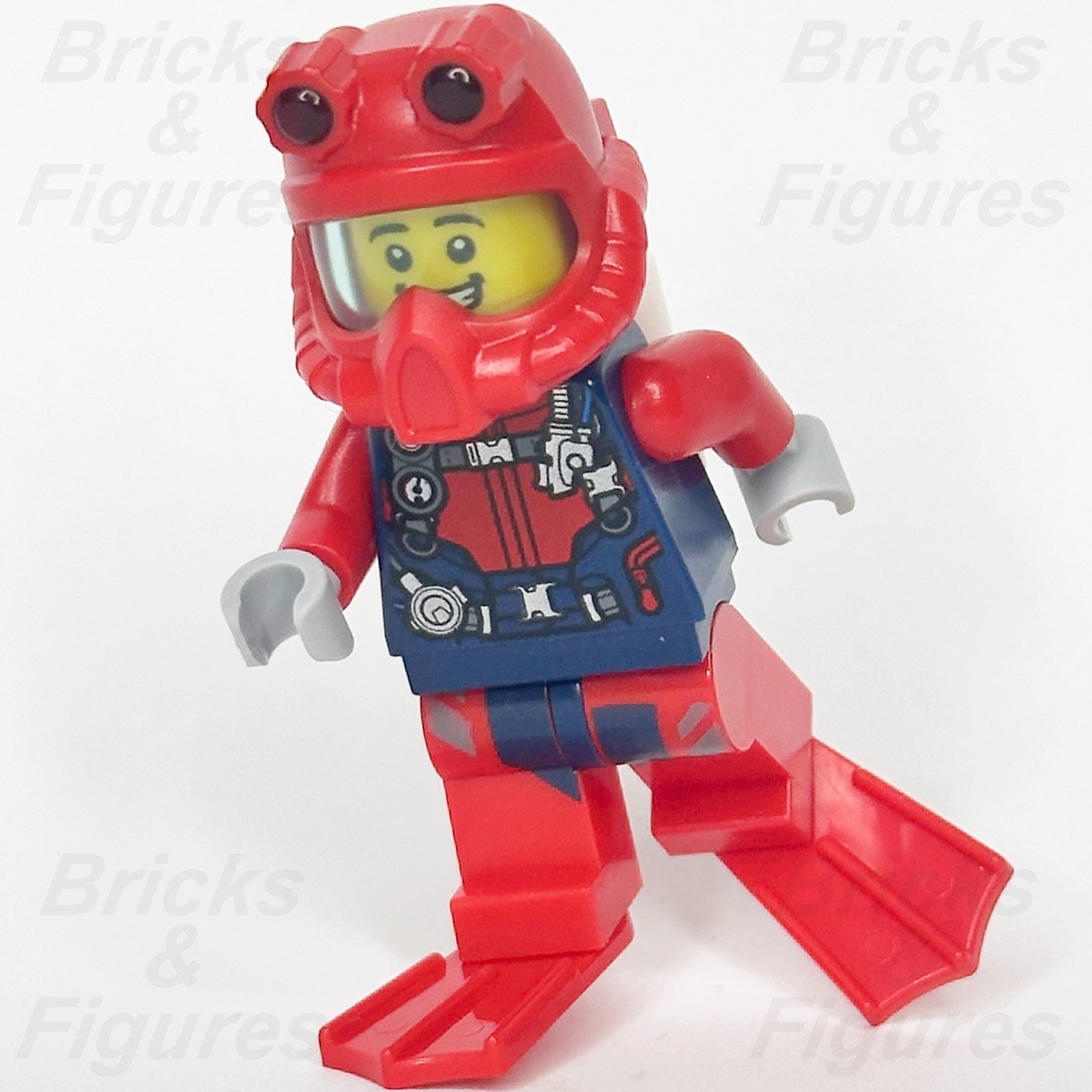 LEGO Town City Scuba Diver Male Minifigure Deep Sea Explorers 30370 cty11730