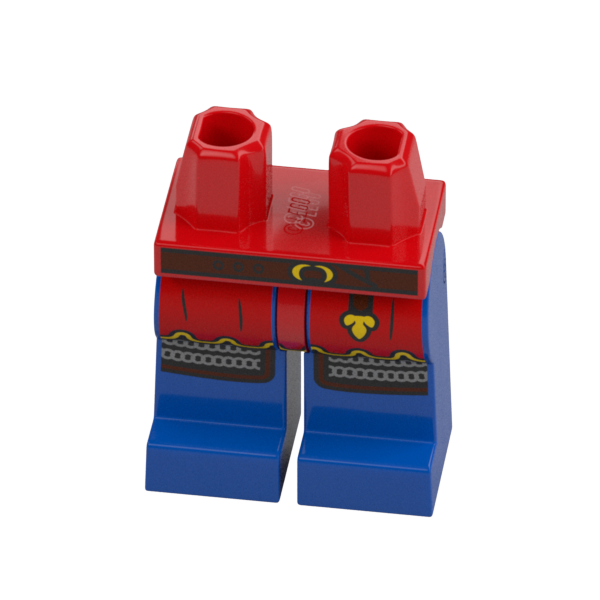 LEGO Minifigure Legs Part 6351814 79262 Castle Lion Knight x 1 - Bricks & Figures