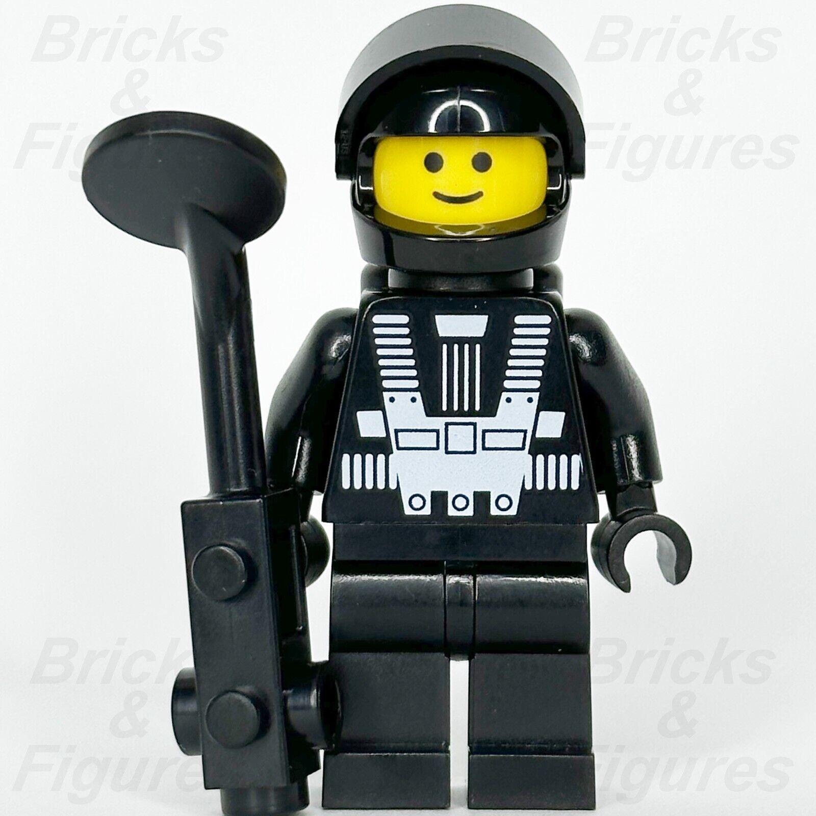 LEGO Space Blacktron 1 Minifigure Icons Rerelease 40580 sp134 Minifig - Bricks & Figures