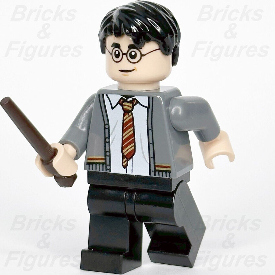 LEGO Harry Potter Minifigure Open Gryffindor Sweater White Shirt 76409 hp396 - Bricks & Figures