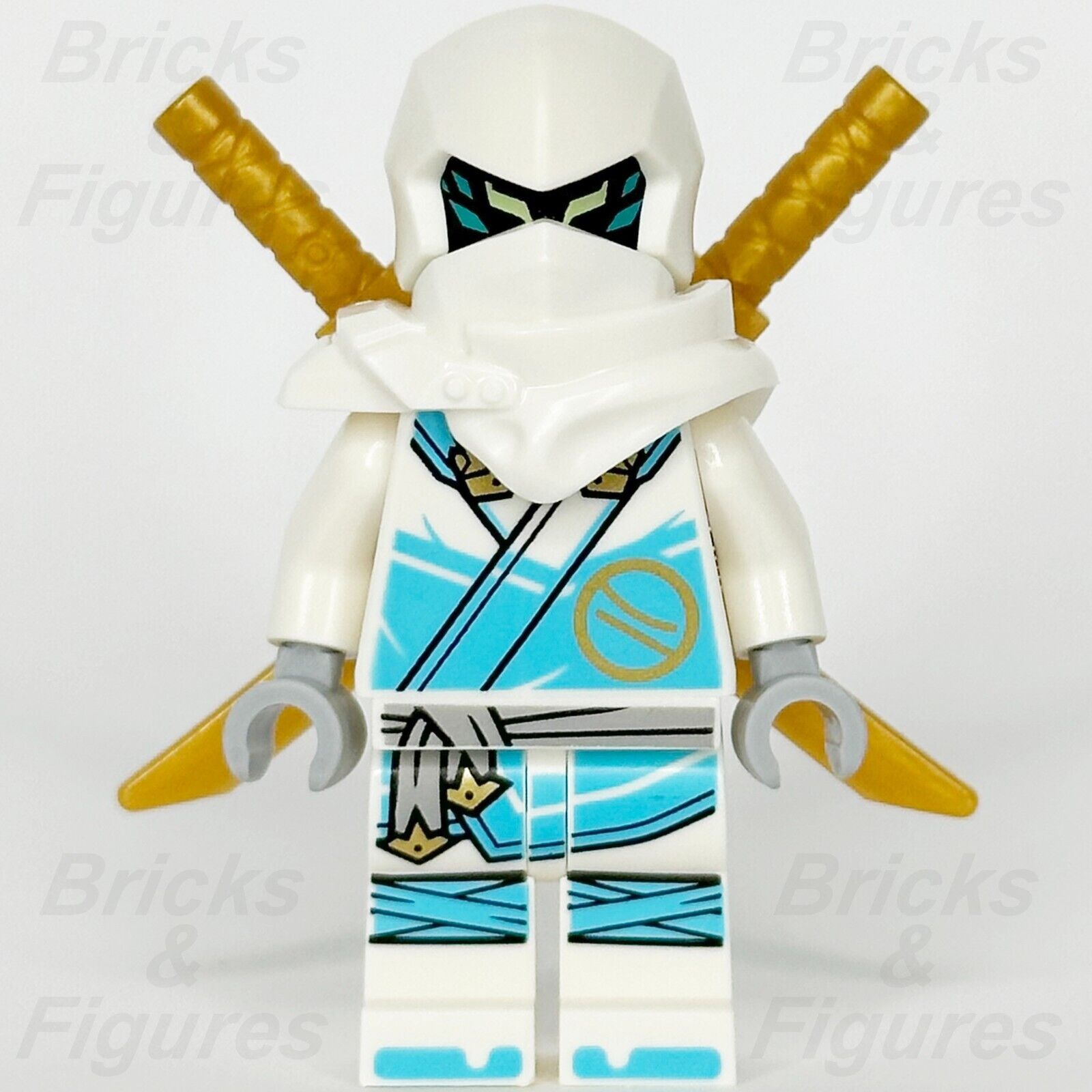 LEGO Ninjago Zane Minifigure Dragons Rising White Ice Ninja 71791 71796 njo819 - Bricks & Figures