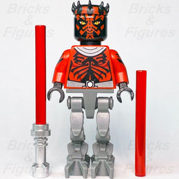 LEGO Star Wars Darth Maul Minifigure with Mechanical Legs Sith Lord 75022 sw0493 - Bricks & Figures