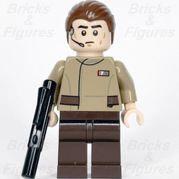 LEGO Star Wars Resistance Officer Minifigure Headset Print Pattern 75131 sw0699 - Bricks & Figures