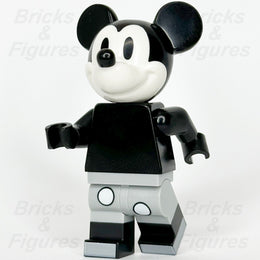 LEGO Disney Mickey Mouse Minifigure Vintage Black & White Classic 43230 dis142 - Bricks & Figures