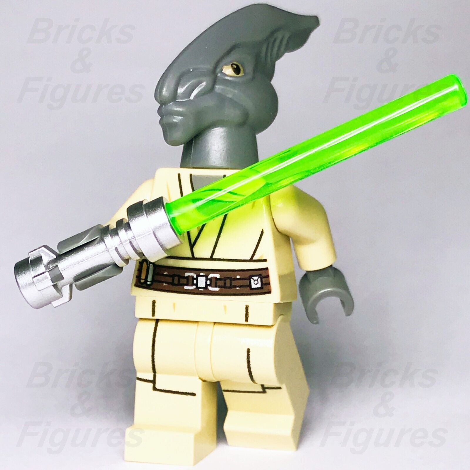 LEGO Star Wars Coleman Trebor Minifigure Attack of the Clones Jedi 75019 sw0480 - Bricks & Figures