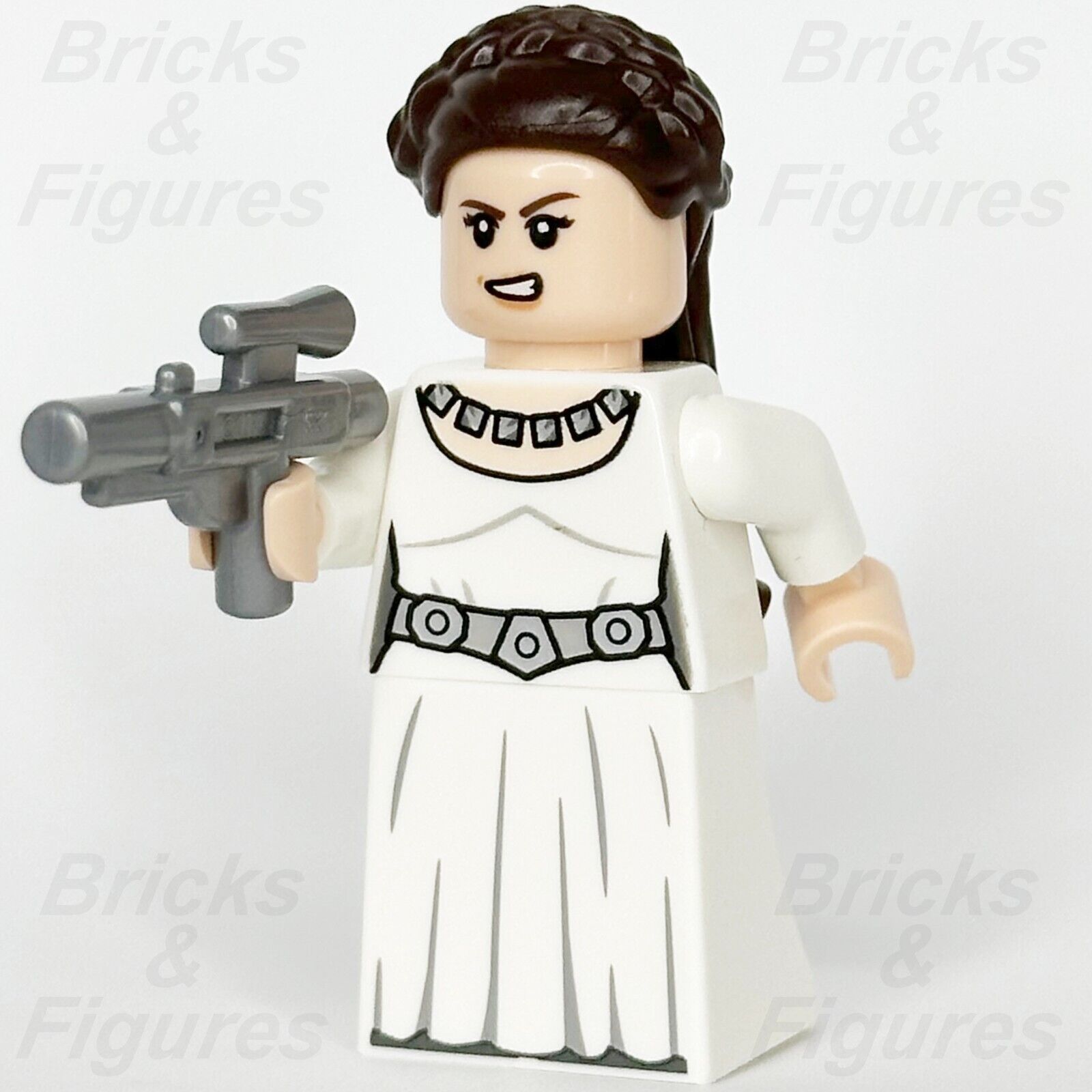 LEGO Star Wars Princess Leia Minifigure Celebration Outfit 75365 sw1282 Minifig - Bricks & Figures