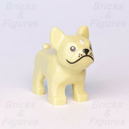 Creator LEGO French Bulldog Tan Dog Animal Minifigure Part 10291 71018 - Bricks & Figures