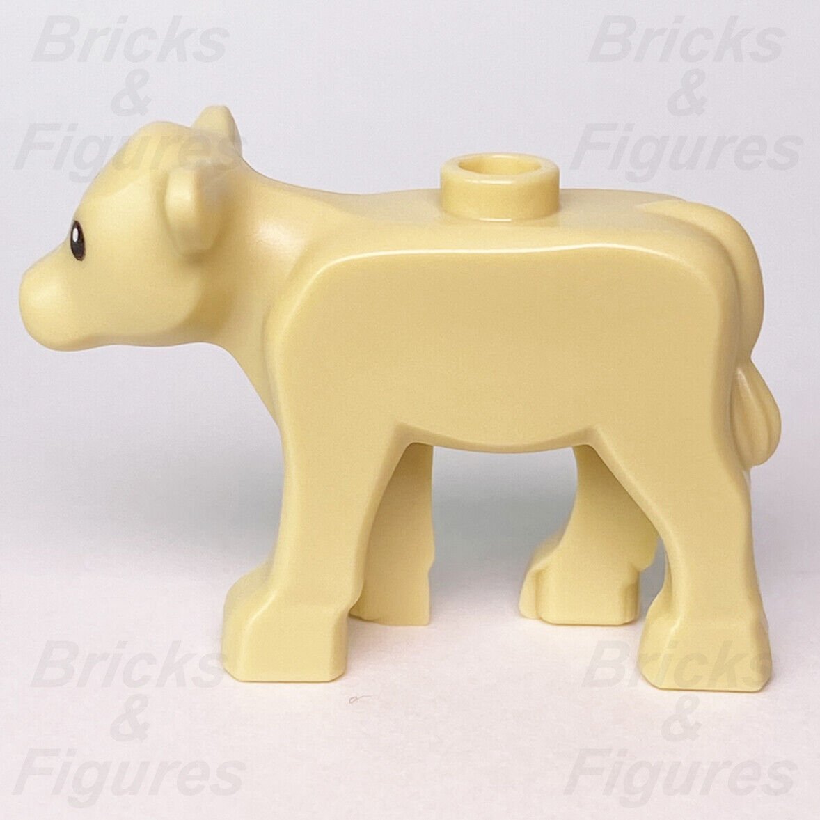 LEGO Calf Baby Cow Tan City Town Farm Animal Part Minifigure 60346 Genuine New - Bricks & Figures