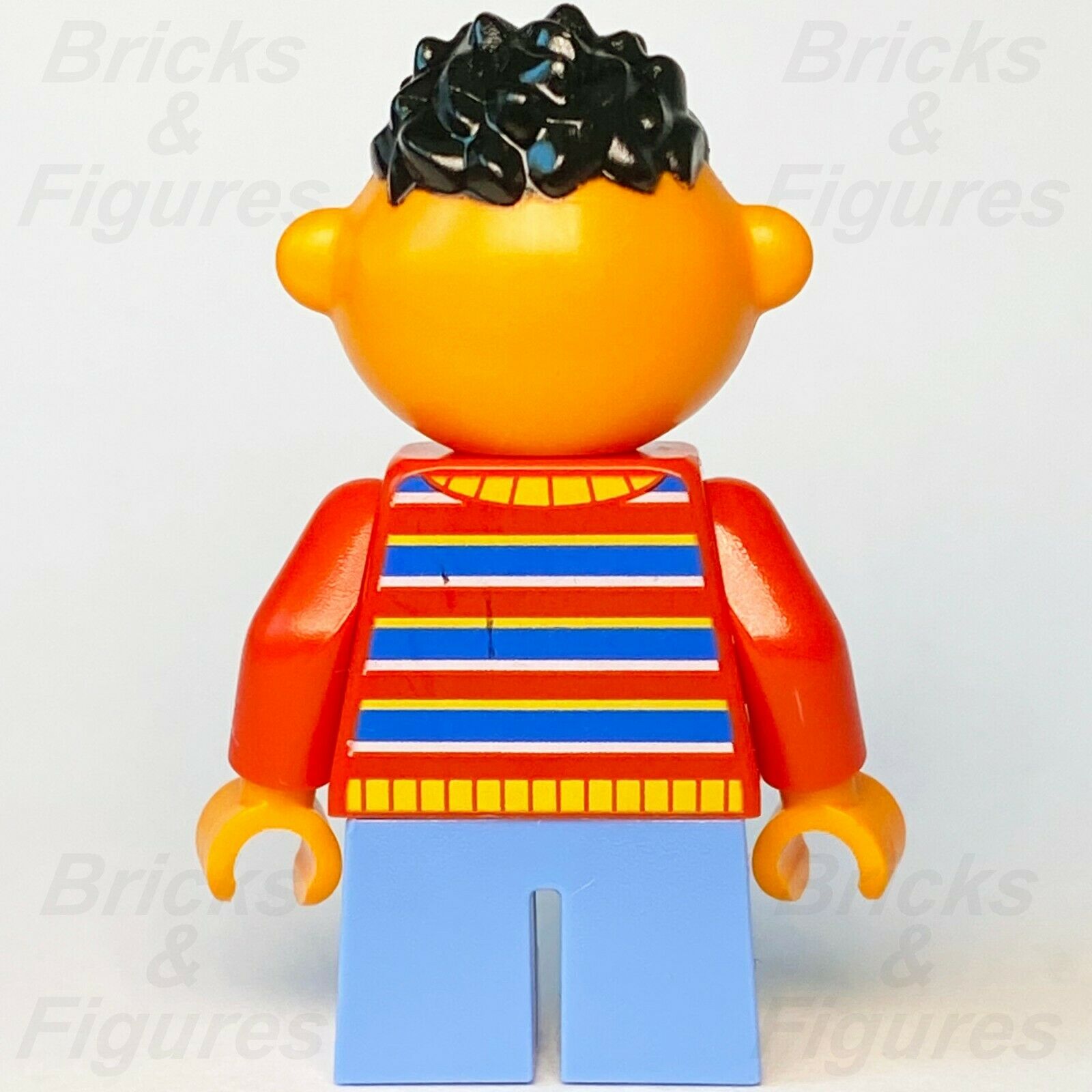 New Ideas LEGO Ernie 123 Sesame Street Minifigure from set 21324 Minifig - Bricks & Figures