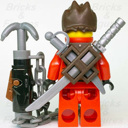 New Ninjago LEGO Kai Red Fire Ninja Tournament of Elements Minifigure 891609 - Bricks & Figures