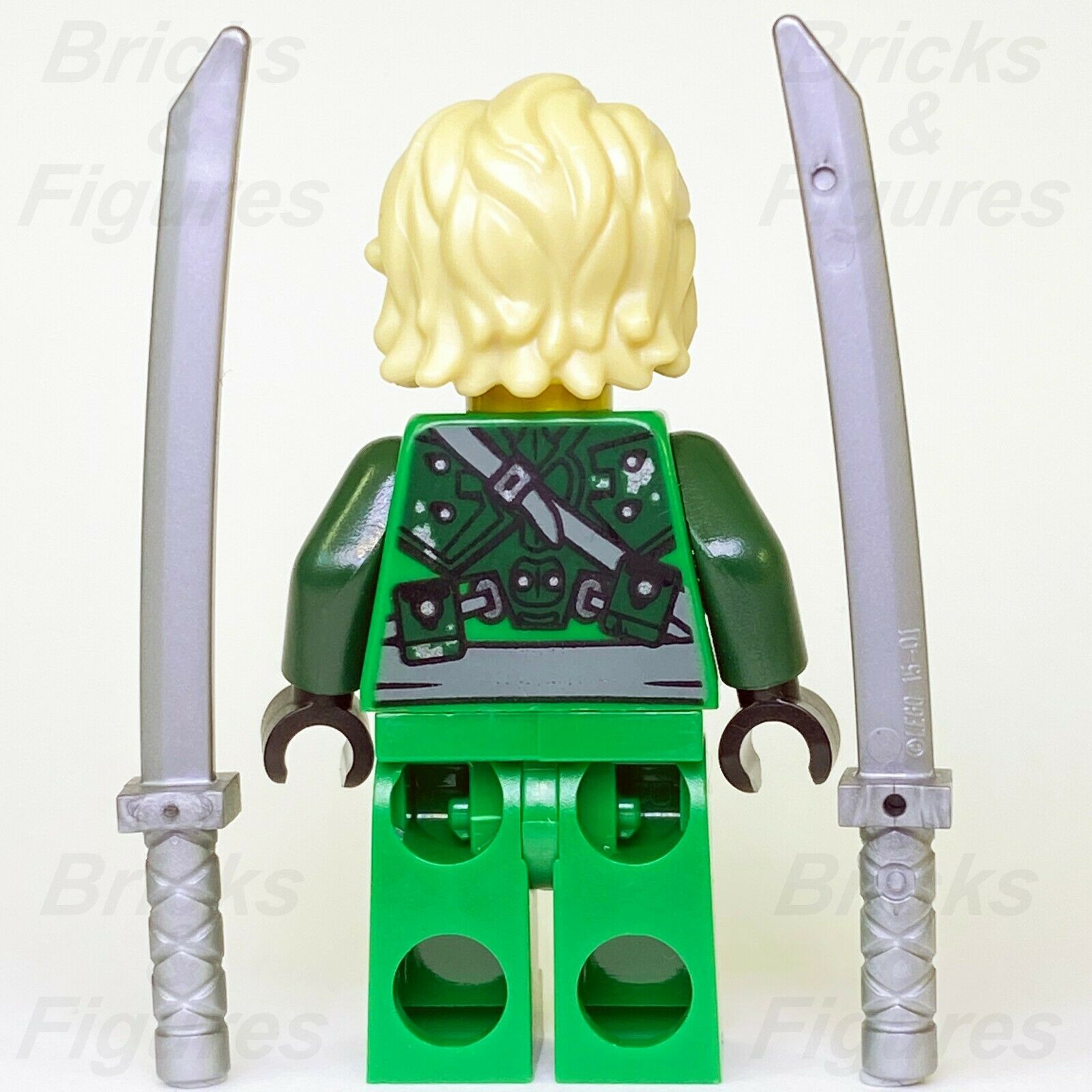 New Ninjago LEGO Lloyd Garmadon Hunted Green Ninja Minifigure 70651 Genuine - Bricks & Figures