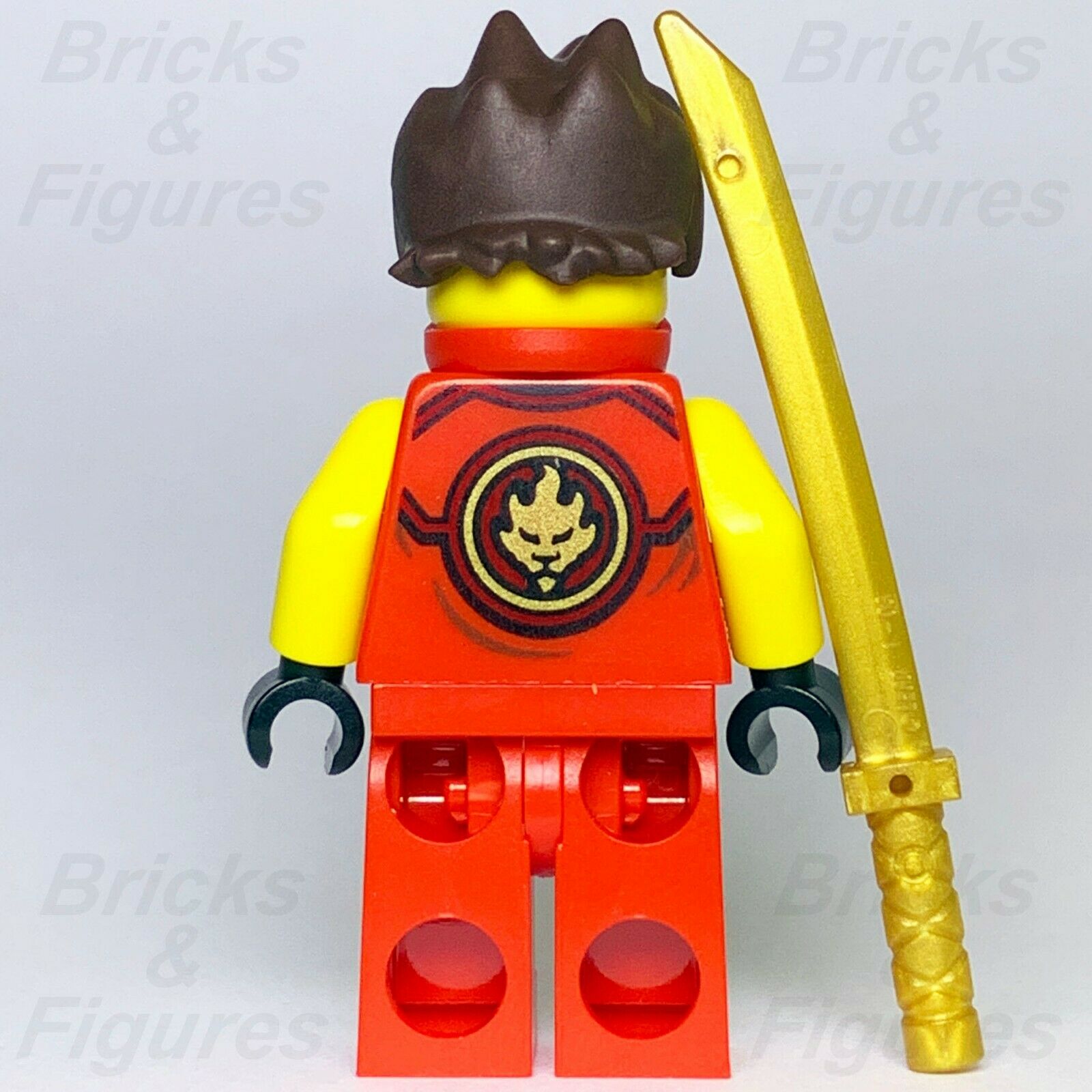 New Ninjago LEGO Red Fire Ninja Kai Minifigure from sets 70756 70752 30293 - Bricks & Figures