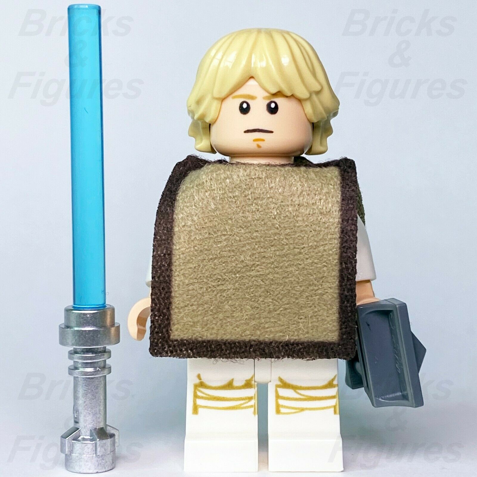 New Star Wars LEGO Luke Skywalker with Poncho Jedi Padawan Minifigure 75271 - Bricks & Figures